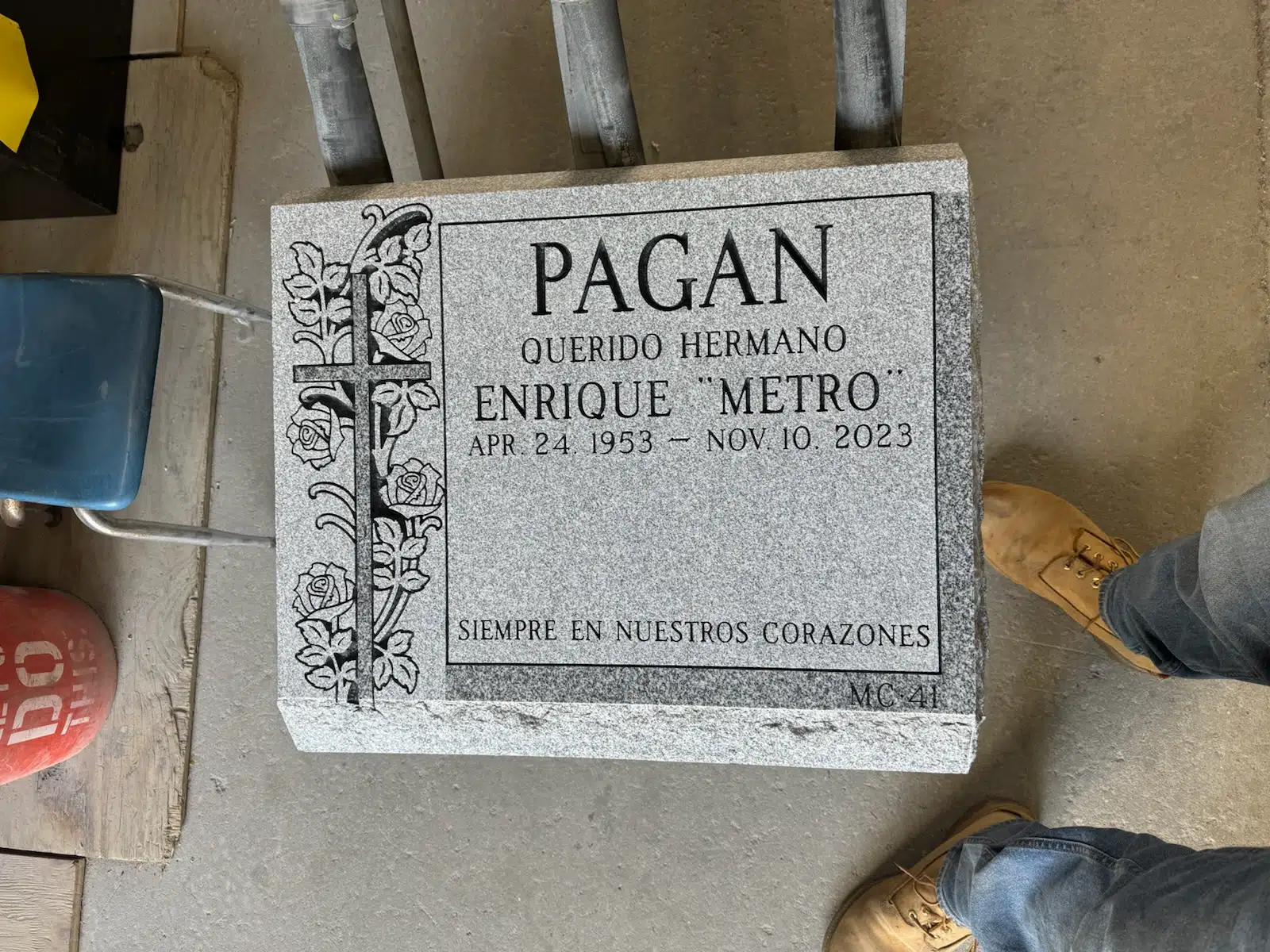 granite Jewish Monument hand-carved by NJ Jewish Monuments in NJ — image 8
